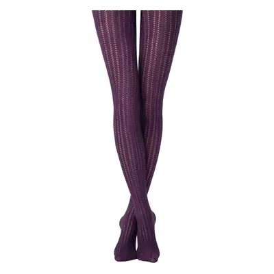 Conte Woman's Tights & Thigh High Socks Melanzana