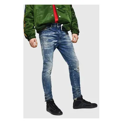 Jeans - Diesel DREEFTT Sweat jeans blue