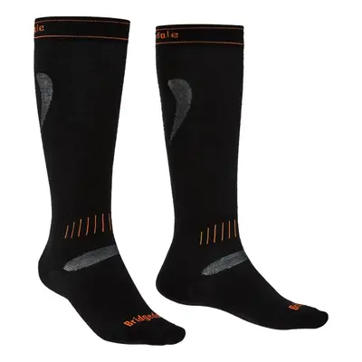 Pánské ponožky Bridgedale Ski Ultra Fit black/orange