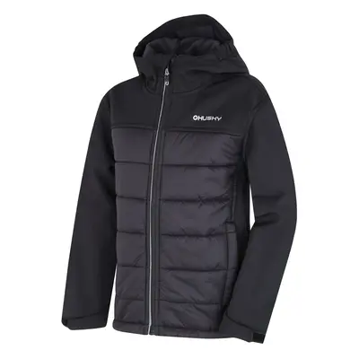 Dětská softshell plněná bunda HUSKY Swany K black