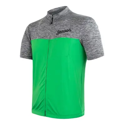 Pánský dres Sensor Cyklo Motion Grey/Green