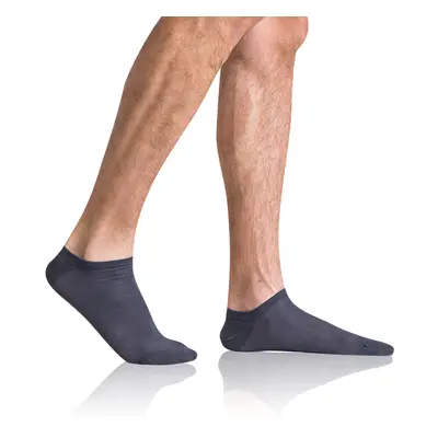 Šedé pánské ponožky Bellinda GREEN ECOSMART MEN IN-SHOE SOCKS