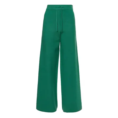 Tommy Hilfiger Sweatpants - WIDE LEG PANT green