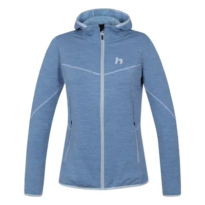 Dámská mikina s kapucí Hannah DAGNYS HOODY alaskan blue mel