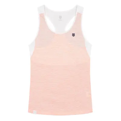 Dámské tílko K-Swiss Hypercourt Speed Tank Peach/White