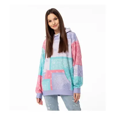 Mr. GUGU & Miss GO Woman's Colourful Bandana Hoodie OVS-FM