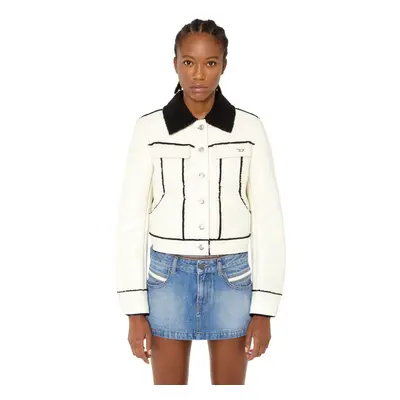 Diesel Jacket - W-NOLIA JACKET white