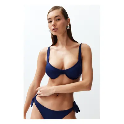 Trendyol Navy Blue Balconette Mix&Match Bikini Above