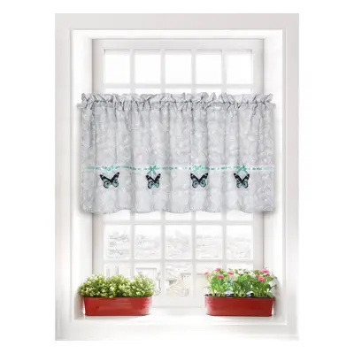 Edoti Cafe curtain Papillo A507