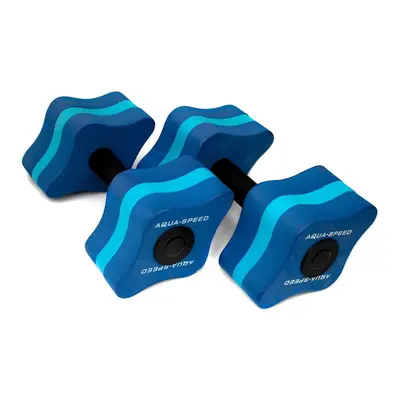 AQUA SPEED Unisex's Dumbbells For Aquafitness Navy Blue/Blue