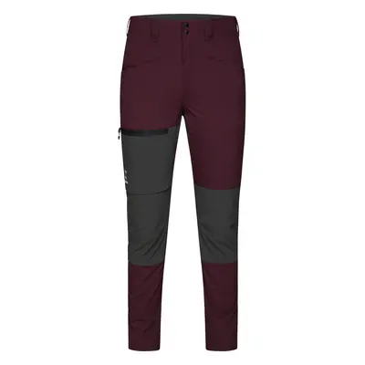 Dámské kalhoty Haglöfs Lite Slim Dark Red/Grey