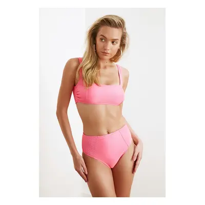 Trendyol Bikini Bottom - Pink - Plain