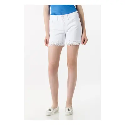 Shorts - TOMMY HILFIGER ROME RW SHORT BATIK white