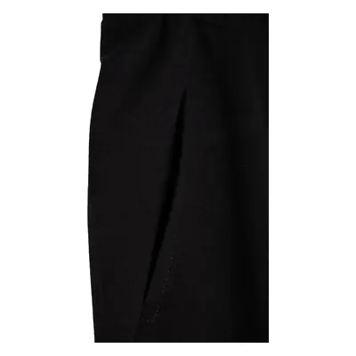 Trendyol Limited Edition Black Regular/Normal Cut Thick Double Leg Sweatpants