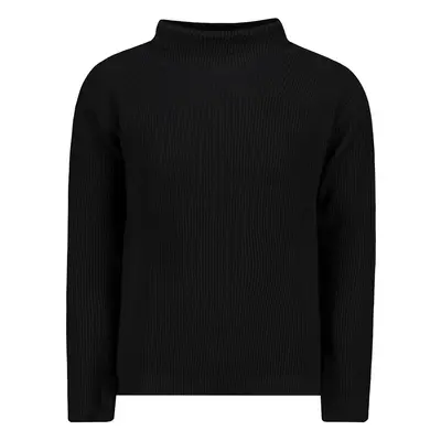 Trendyol Black Oversize Wide Fit Turtleneck Basic Sweater