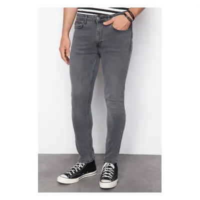 Trendyol Grey Super Skinny Stretch Fabric Jeans