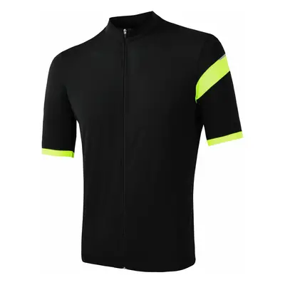 Pánský dres Sensor Cyklo Classic Black/Neon Yellow