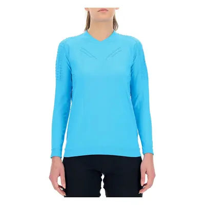 Dámské tričko UYN Run Fit OW Shirt LS Blue Danube