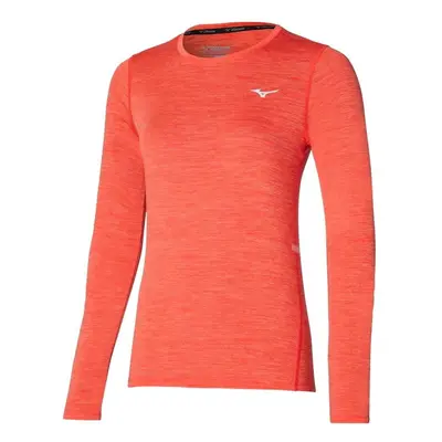 Dámské tričko Mizuno Impulse Core LS Tee Living Coral