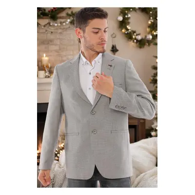 C9056 DEWBERRY MEN'S JACKET-PLAIN BEIGE