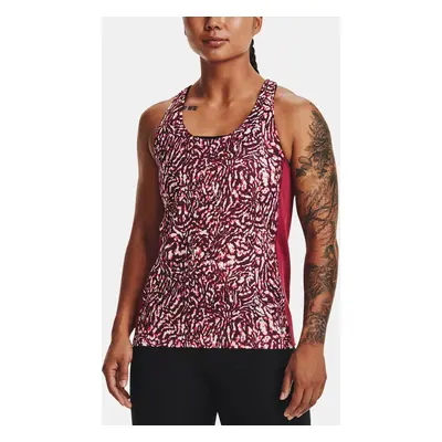 Under Armour Tílko UA Fly By Printed Tank-PNK - Dámské