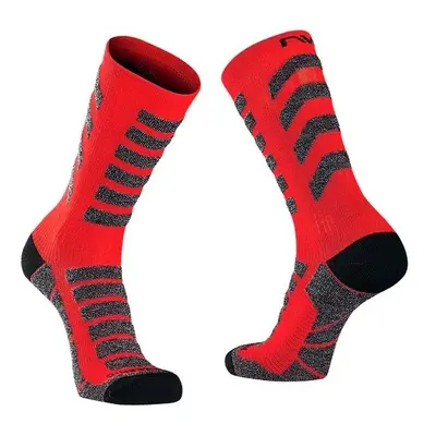 Cyklistické ponožky NorthWave Husky Ceramic High Sock Red/Black