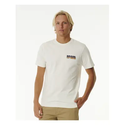 Tričko Rip Curl SURF REVIVAL REPEATER TEE Bone