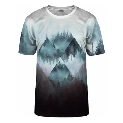 Bittersweet Paris Unisex's Geometric Forest T-Shirt Tsh Bsp693