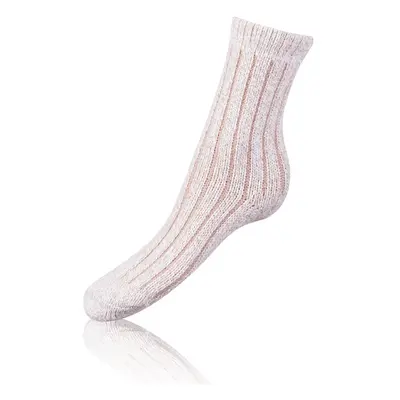 Béžové dámské ponožky Bellinda SUPER SOFT SOCKS