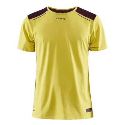 Pánské tričko Craft Pro Hypervent SS Yellow