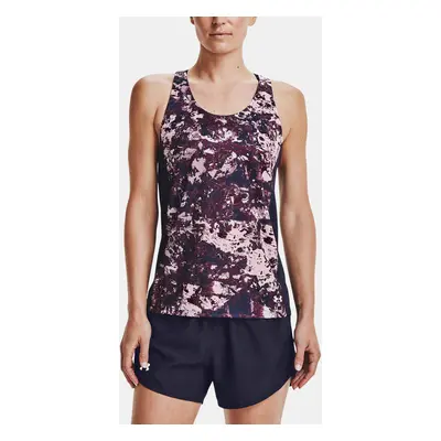 Under Armour Tílko UA Fly By Printed Tank-PNK - Dámské