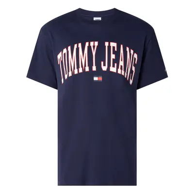 Tommy Jeans T-shirt - TJM CLASSIC COLLEGIA blue