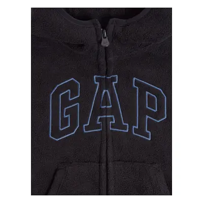 GAP Dětská mikina fleece s kapucí - Kluci