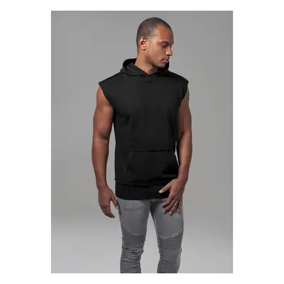 Open Edge Sleeveless Hoody černá