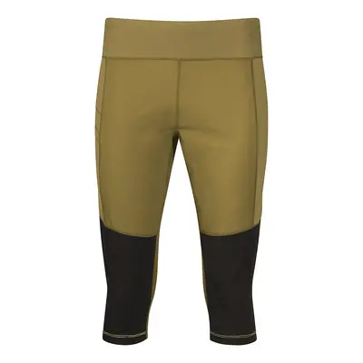 Dámské 3/4 legíny Bergans Fløyen V2 3/4 W Pants Olive Green