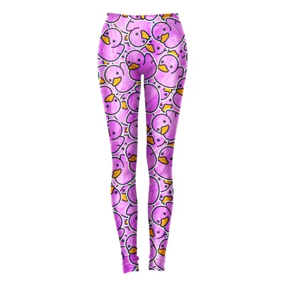 Mr. GUGU & Miss GO Woman's Rubber Duck Leggings L-W-3512187