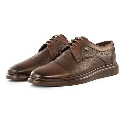 Ducavelli Stern Genuine Leather Men's Casual Classic Shoes, Genuine Leather Classic Shoes, Derby