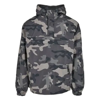 Summer Pull Over Jacket šedá camo