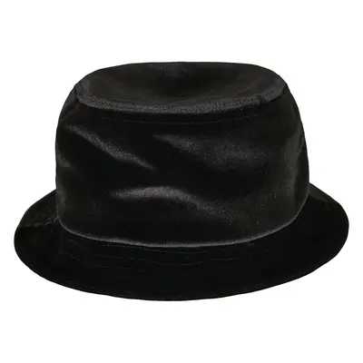 Velvet Bucket Hat černý