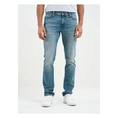 Big Star Man's Slim Trousers Denim Medium Denim-342