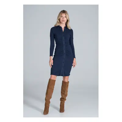 Figl Woman's Dress M824 Navy Blue