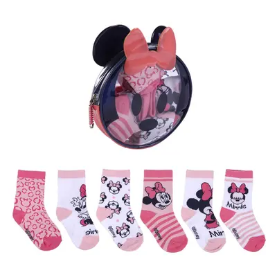 SOCKS PACK PIECES MINNIE