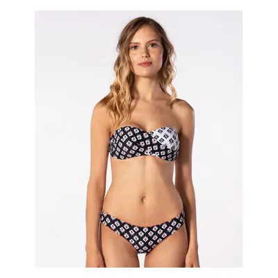 Plavky Rip Curl ODESHA GEO BANDEAU Black