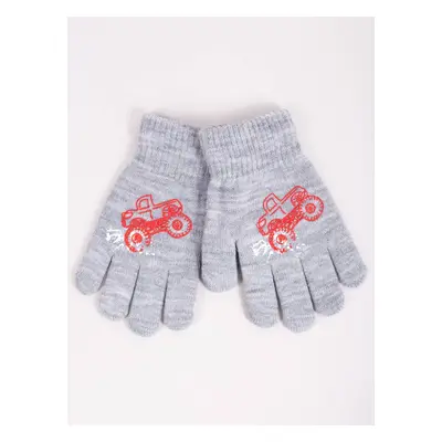 Yoclub Kids's Gloves RED-0012C-AA5A-023