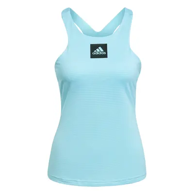 Dámské tričko adidas Paris Y-Tank Primeblue Aqua