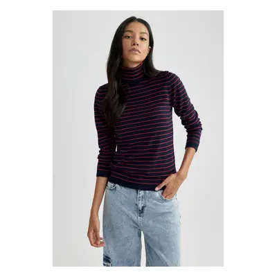 DEFACTO Regular Fit Turtleneck Basic Knitwear Sweater