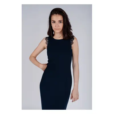 Tommy Hilfiger Dress - OC BODYCON DRESS NS dark blue