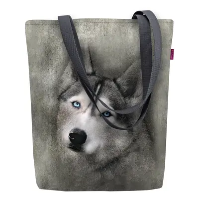 Bertoni Unisex's Canvas Bag Sunny Husky