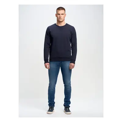 Big Star Man's Sweatshirt Sweat Blue-403