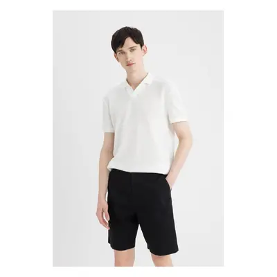 DEFACTO Regular Fit Gabardine Bermuda Shorts